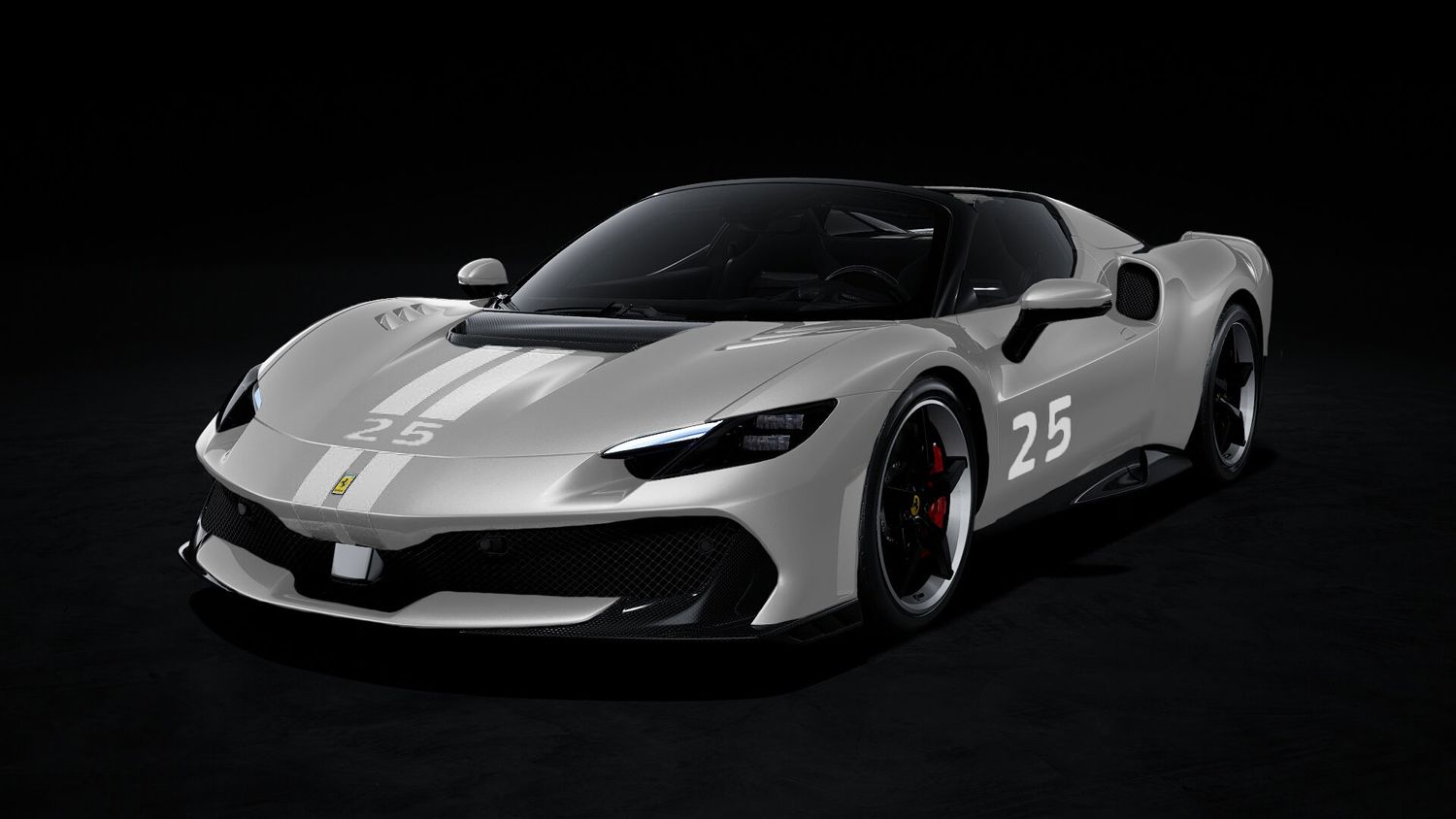 1:18 MR Collection Models - Ferrari 296 Speciale Grigio Squalo with Livery