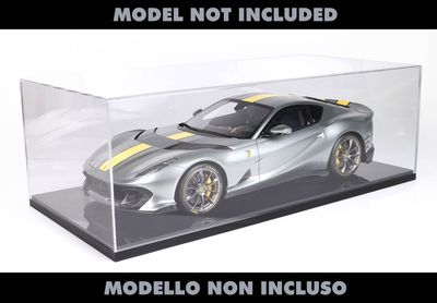 1:12 BBR - Display Case with plexiglass base gloss black 1:12 BBR - Display Case with plexiglass base gloss black