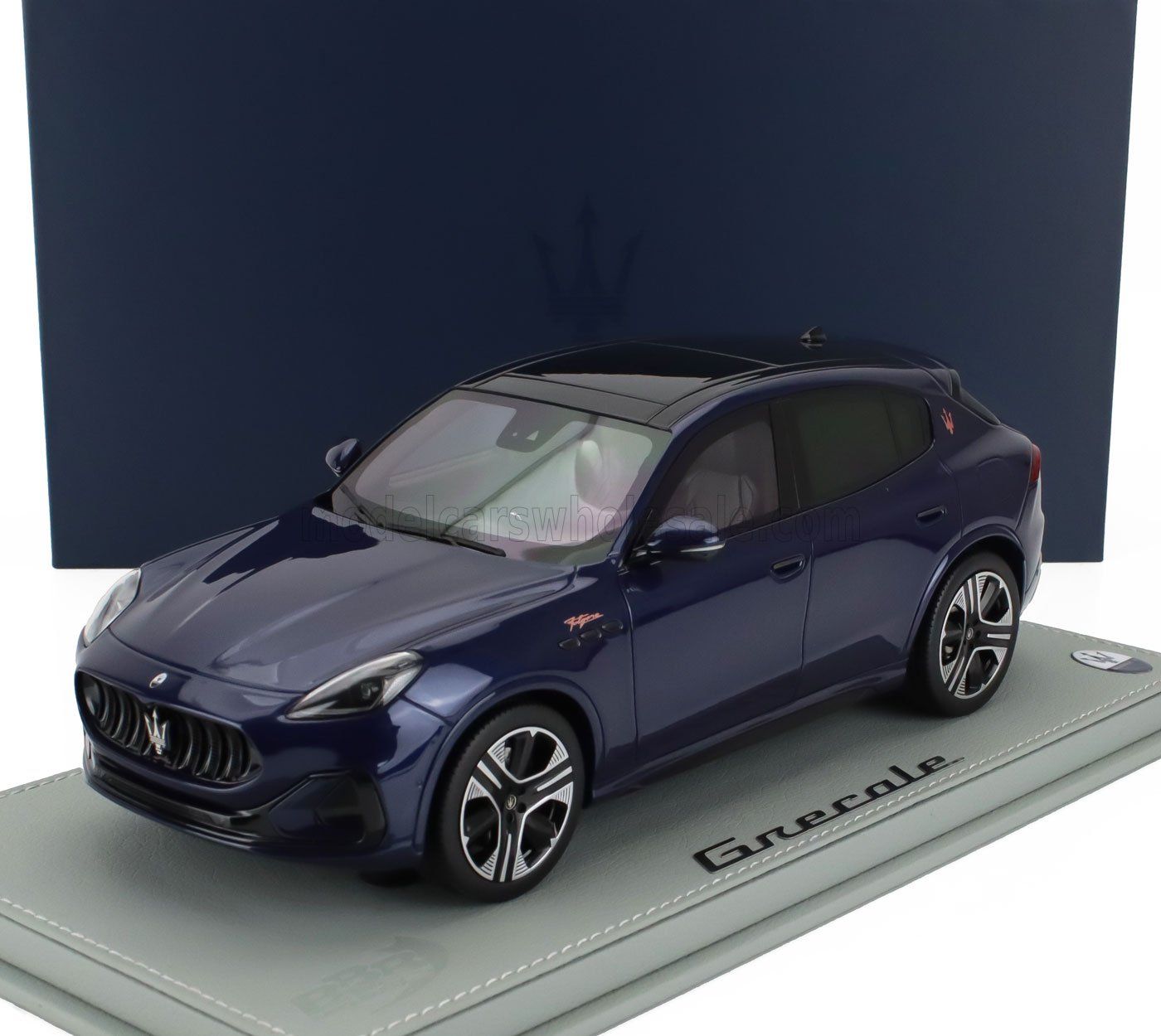 1:18 BBR - Maserati Grecale Folgore 2022 Blue Intenso