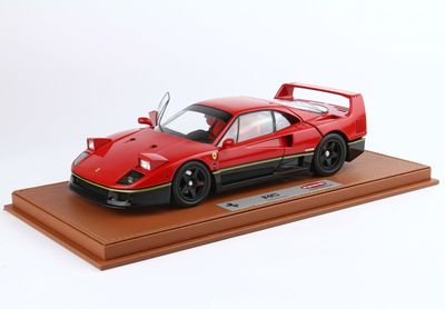 1:18 BBR-Kyosho - Ferrari F40 Red-Black Gold stripe BBR-Kyosho 1:18 BBR-Kyosho - Ferrari F40 Red-Black Gold stripe BBR-Kyosho
