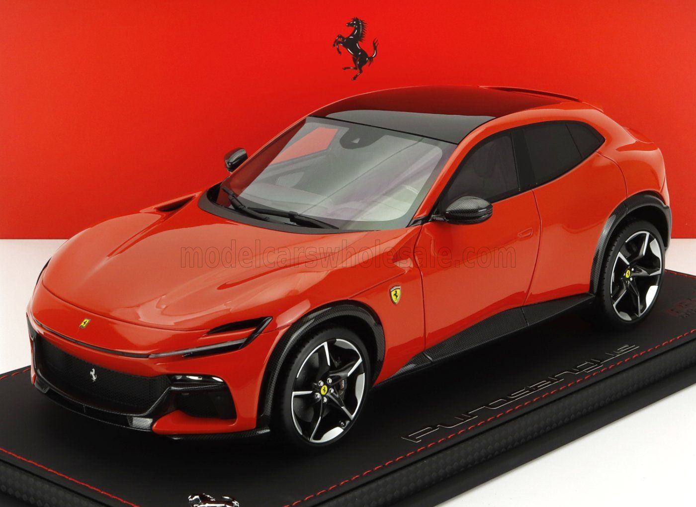 1:18 BBR - Ferrari Purosangue Panoramic Roof Red Dino