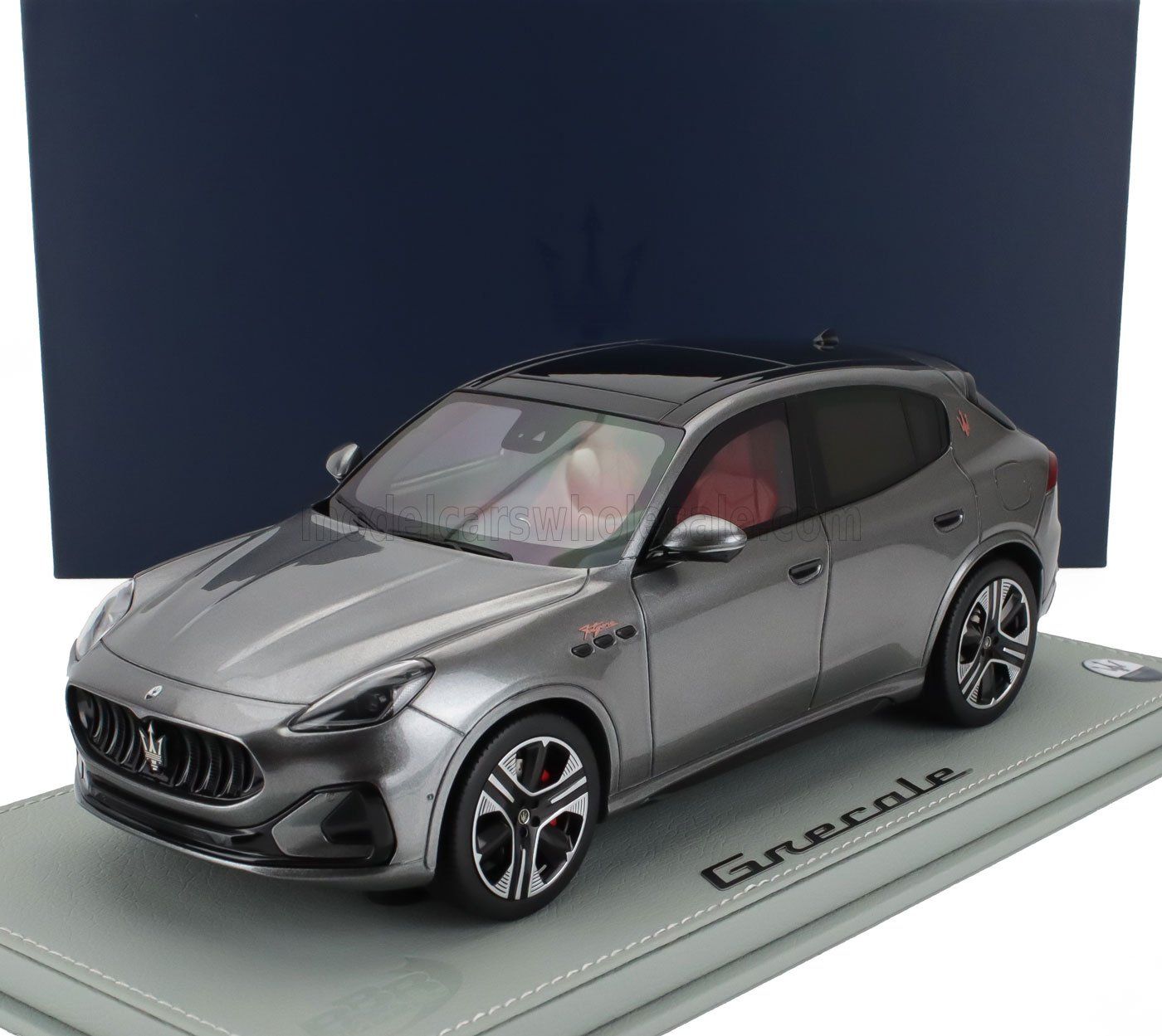 1:18 BBR - Maserati Grecale Folgore 2022 Grey Lava