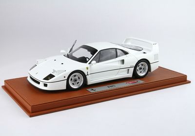 1:18 BBR-Kyosho - Ferrari F40 White And Silver Rims 1:18 BBR-Kyosho - Ferrari F40 White And Silver Rims