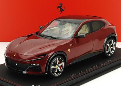 1:18 BBR - Ferrari Purosangue Panoramic Red Mugello 1:18 BBR - Ferrari Purosangue Panoramic Red Mugello