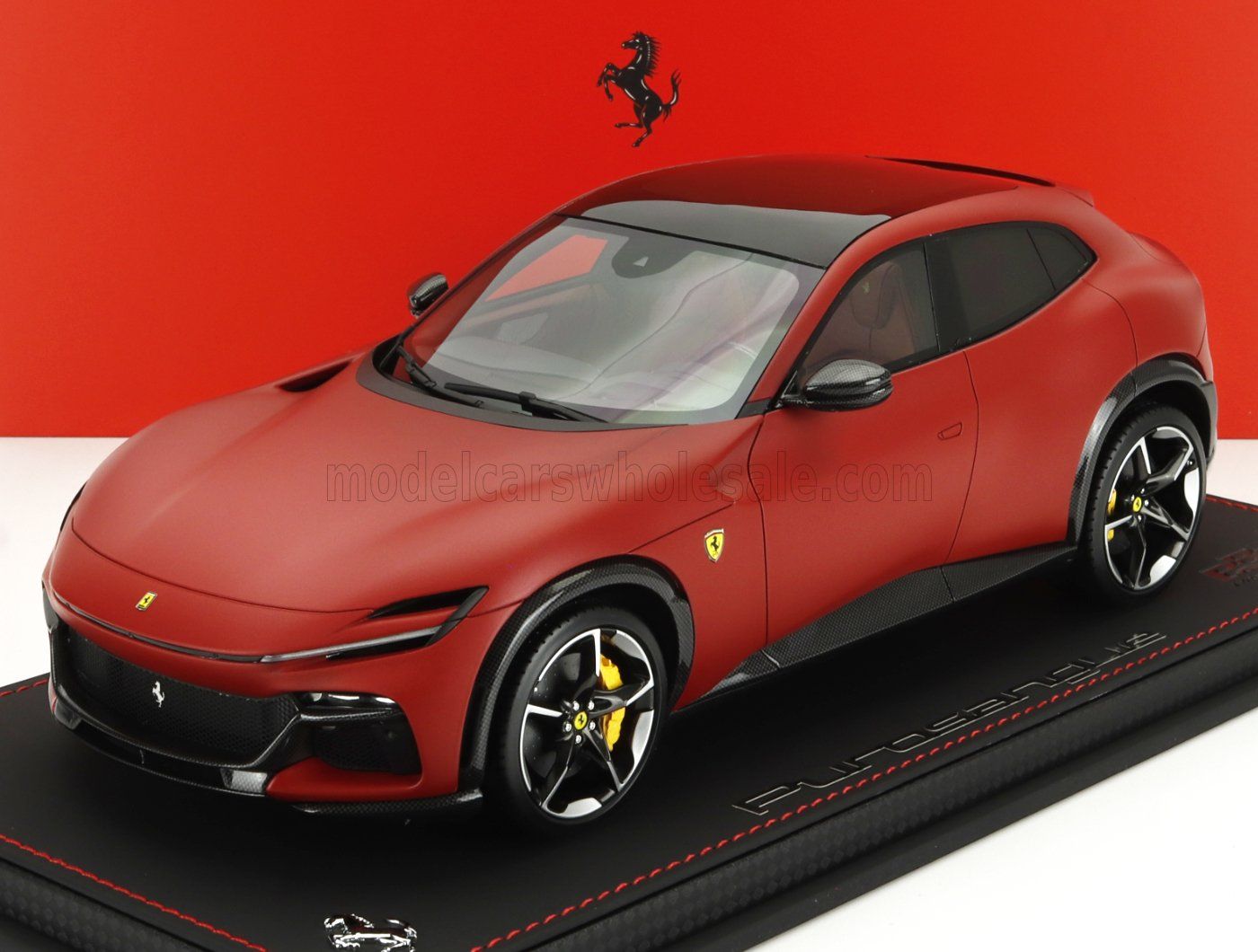 1:18 BBR - Ferrari Purosangue Panoramic Red F1-75 Matt
