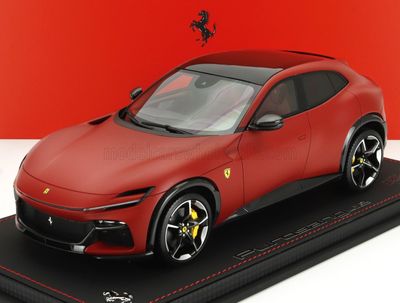 1:18 BBR - Ferrari Purosangue Panoramic Red F1-75 Matt 1:18 BBR - Ferrari Purosangue Panoramic Red F1-75 Matt