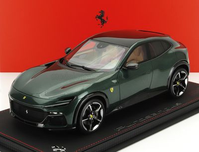 1:18 BBR - Ferrari Purosangue Panoramic Green Zeltweg 1:18 BBR - Ferrari Purosangue Panoramic Green Zeltweg