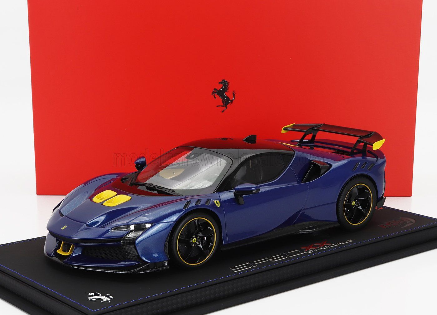 1:18 BBR - Ferrari SF90 XX Stradale Blue Tour De France