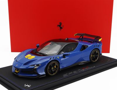 1:18 BBR - Ferrari SF90 XX Stradale Azzurro Dino 1:18 BBR - Ferrari SF90 XX Stradale Azzurro Dino