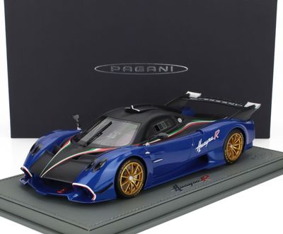 1:18 BBR - Pagani Huayra R Matt black and blue France 1:18 BBR - Pagani Huayra R Matt black and blue France