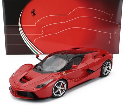 1:18 BBR - Ferrari LaFerrari DIE CAST - Polifoam Base Red Corsa 322 - 4 POINTS SAFETY BELT 1:18 BBR - Ferrari LaFerrari DIE CAST - Polifoam Base Red Corsa 322 - 4 POINTS SAFETY BELT