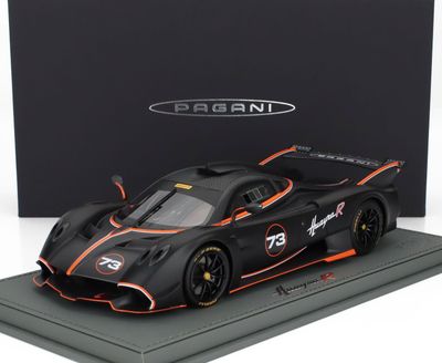 1:18 BBR - Pagani Huayra R Matt black carbon and matt black 1:18 BBR - Pagani Huayra R Matt black carbon and matt black