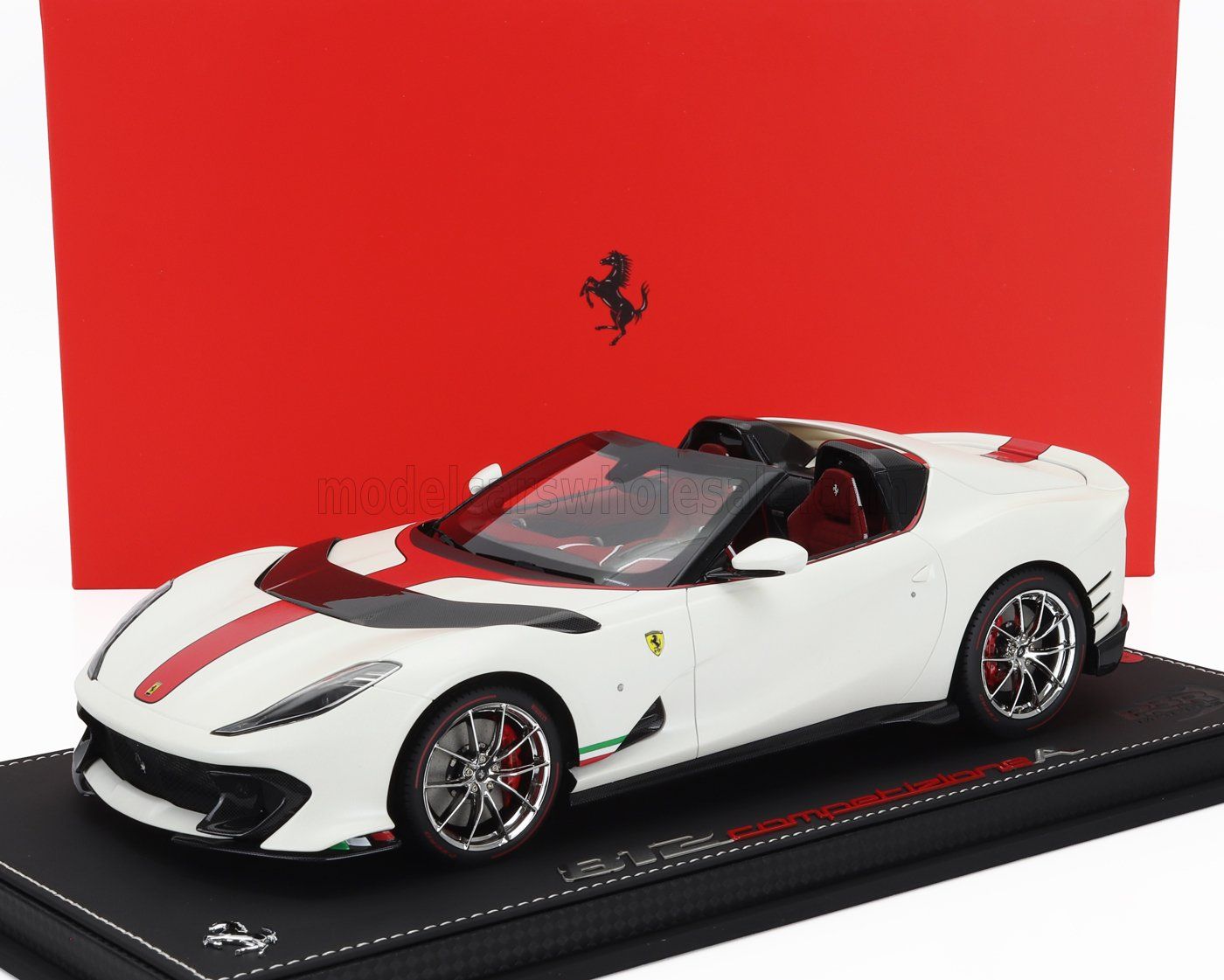 1:18 BBR - Ferrari 812 Competizione A Bianco Italia