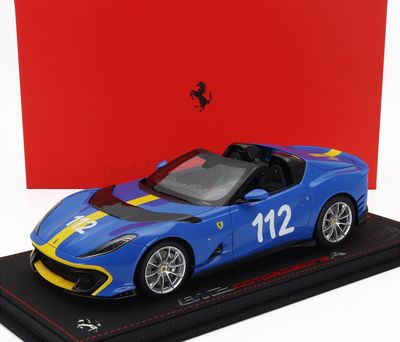1:18 BBR - Ferrari 812 Competizione A French Racing Blue 1:18 BBR - Ferrari 812 Competizione A French Racing Blue