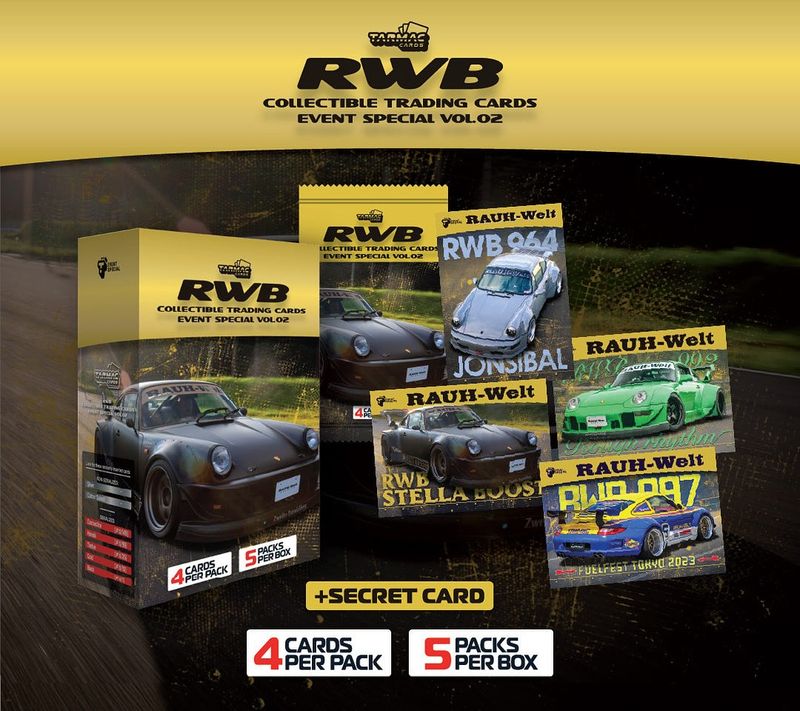 Tarmac Cards RWB Event Special Vol .02 *1 Pack* Tarmac Cards RWB Event Special Vol .02 *1 Pack*