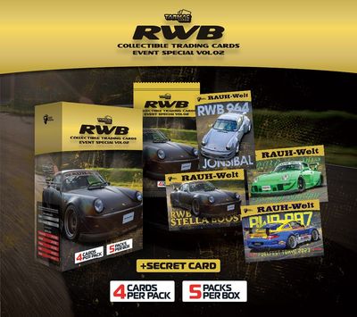 Tarmac Cards RWB Event Special Vol .02 *1 Pack* Tarmac Cards RWB Event Special Vol .02 *1 Pack*
