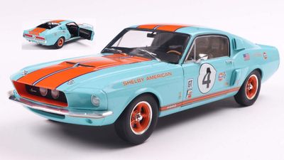 1:18 Solido - 1967 Ford Shelby GT500 #4 Gulf Tribute 1:18 Solido - 1967 Ford Shelby GT500 #4 Gulf Tribute