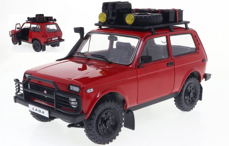 1:18 Solido - 1980 Lada Niva Red 1:18 Solido - 1980 Lada Niva Red