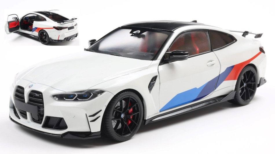 1:18 Solido - 2025 BMW M4 Performance Parts White