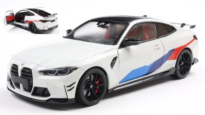1:18 Solido - 2025 BMW M4 Performance Parts White 1:18 Solido - 2025 BMW M4 Performance Parts White