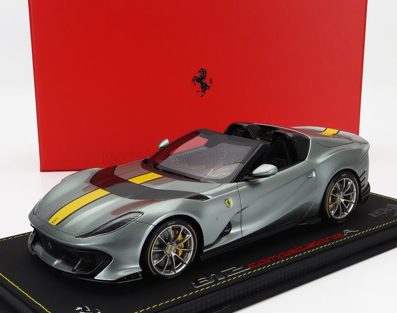1:18 BBR - Ferrari 812 Competizione A Grigio Coburn 1:18 BBR - Ferrari 812 Competizione A Grigio Coburn
