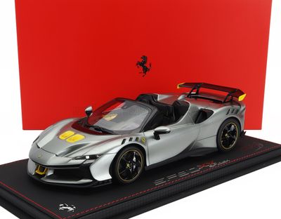 1:18 BBR - Ferrari SF90 XX Spider Grigio Competizione 1:18 BBR - Ferrari SF90 XX Spider Grigio Competizione