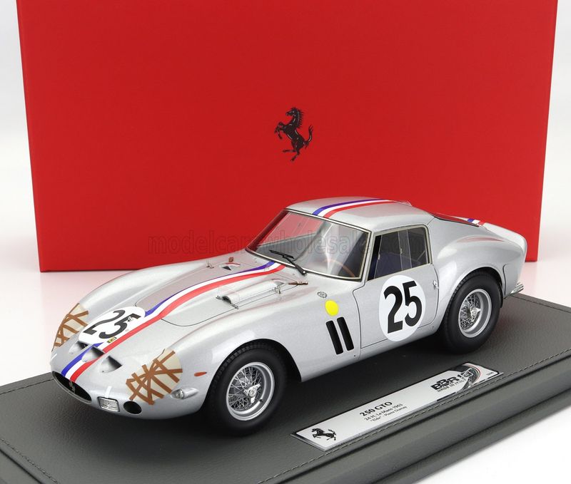 1:18 BBR - Ferrari 250 GTO 24 H Le Mans 1963 Car #25 Elde - Pierre Dumay 1:18 BBR - Ferrari 250 GTO 24 H Le Mans 1963 Car #25 Elde - Pierre Dumay