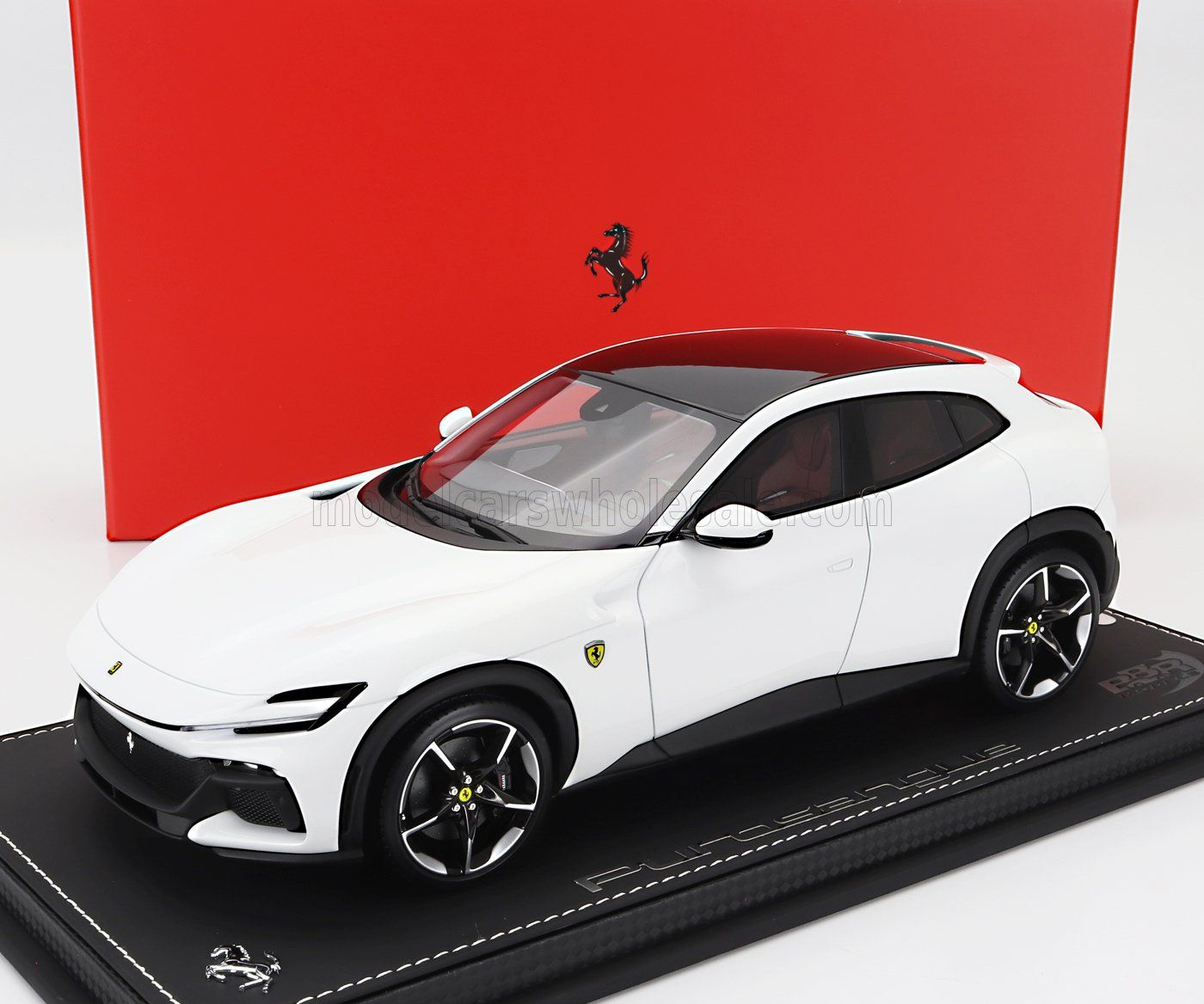 1:18 BBR - Ferrari Purosangue Bianco Cervino