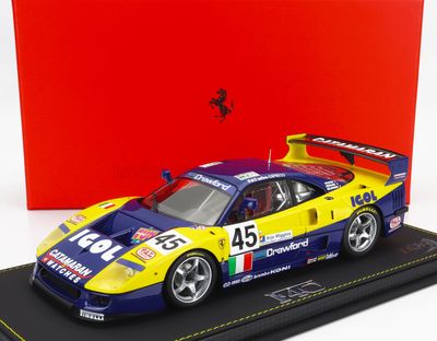 1:18 BBR - Ferrari F40 LM Le Mans 1996 TEAM ENNEA IGOL race #45 1:18 BBR - Ferrari F40 LM Le Mans 1996 TEAM ENNEA IGOL race #45