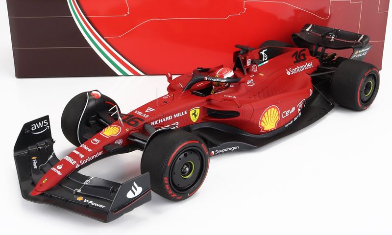 1:18 BBR - Ferrari F1-75 G.P BAHRAIN 2022 Winner C.Leclerc 1:18 BBR - Ferrari F1-75 G.P BAHRAIN 2022 Winner C.Leclerc