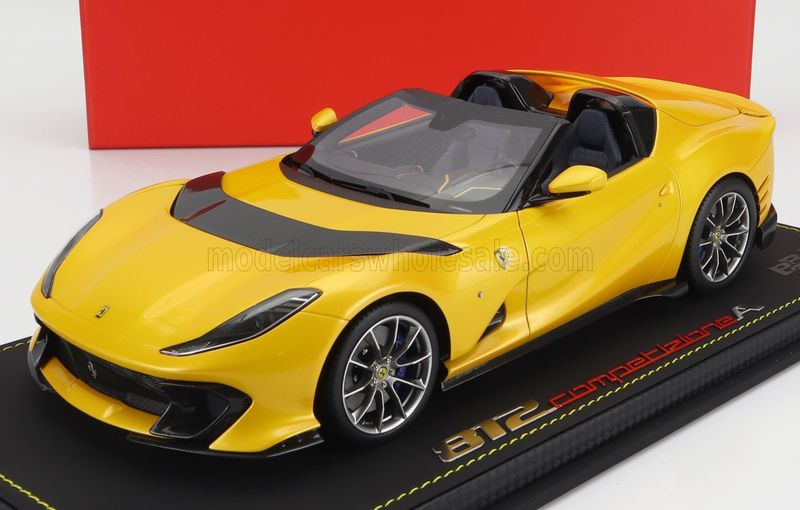 1:18 BBR - Ferrari 812 Competizione A Giallo Tristrato 1:18 BBR - Ferrari 812 Competizione A Giallo Tristrato