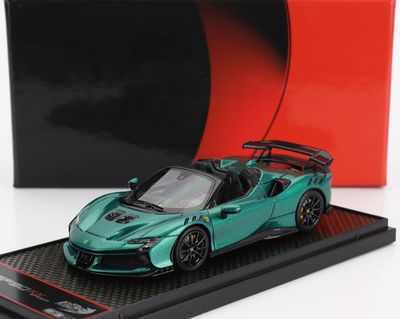 1:43 BBR - Ferrari SF90 XX Spider Green Jewel *CARBON RIMS* 1:43 BBR - Ferrari SF90 XX Spider Green Jewel *CARBON RIMS*