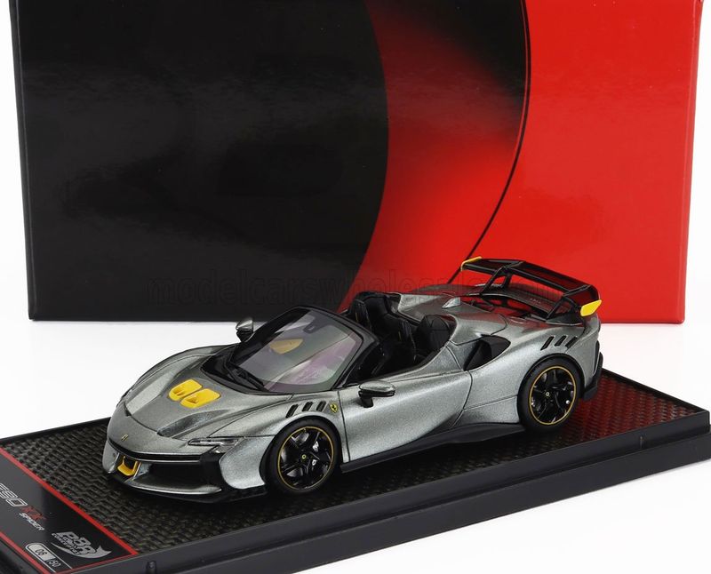 1:43 BBR - Ferrari SF90 XX Spider Grey Competition 1:43 BBR - Ferrari SF90 XX Spider Grey Competition
