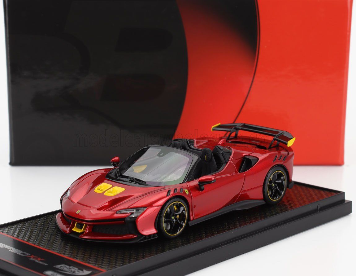 1:43 BBR - Ferrari SF90 XX Spider Red Portofino
