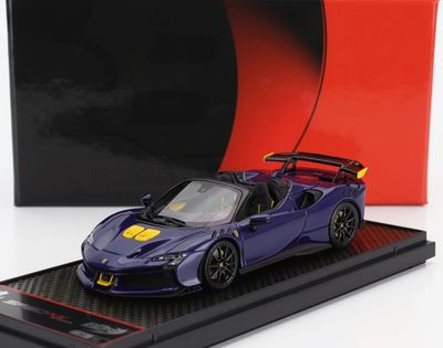 1:43 BBR - Ferrari SF90 XX Spider Blu Elettrico 1:43 BBR - Ferrari SF90 XX Spider Blu Elettrico