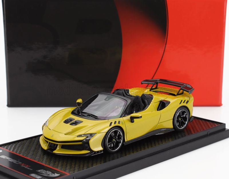 1:43 BBR - Ferrari SF90 XX Spider Yellow Montecarlo 1:43 BBR - Ferrari SF90 XX Spider Yellow Montecarlo