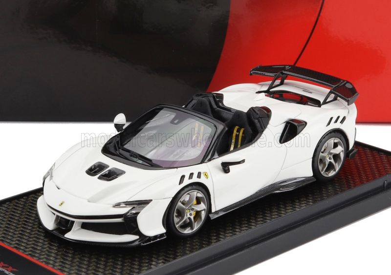 1:43 BBR - Ferrari SF90 XX Spider White Cervino 1:43 BBR - Ferrari SF90 XX Spider White Cervino