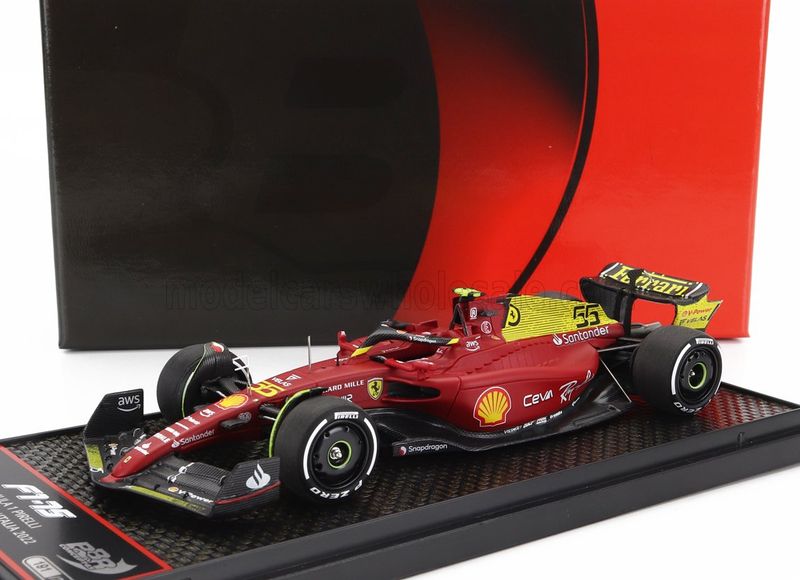 1:43 BBR - Ferrari F1-75 GP 4th Monza Italy 2022 Carlos Sainz 1:43 BBR - Ferrari F1-75 GP 4th Monza Italy 2022 Carlos Sainz