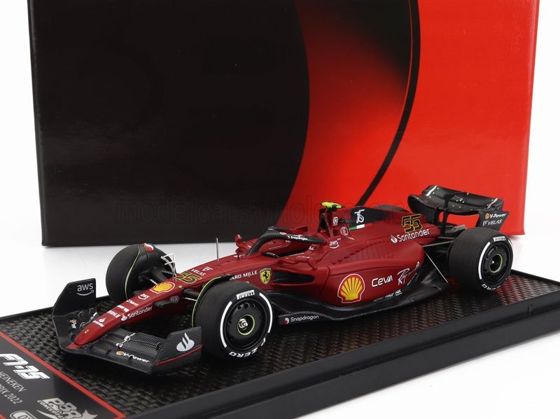 1:43 BBR - Ferrari F1-75 GP Australian Melbourne 2022 Carlos Sainz 1:43 BBR - Ferrari F1-75 GP Australian Melbourne 2022 Carlos Sainz