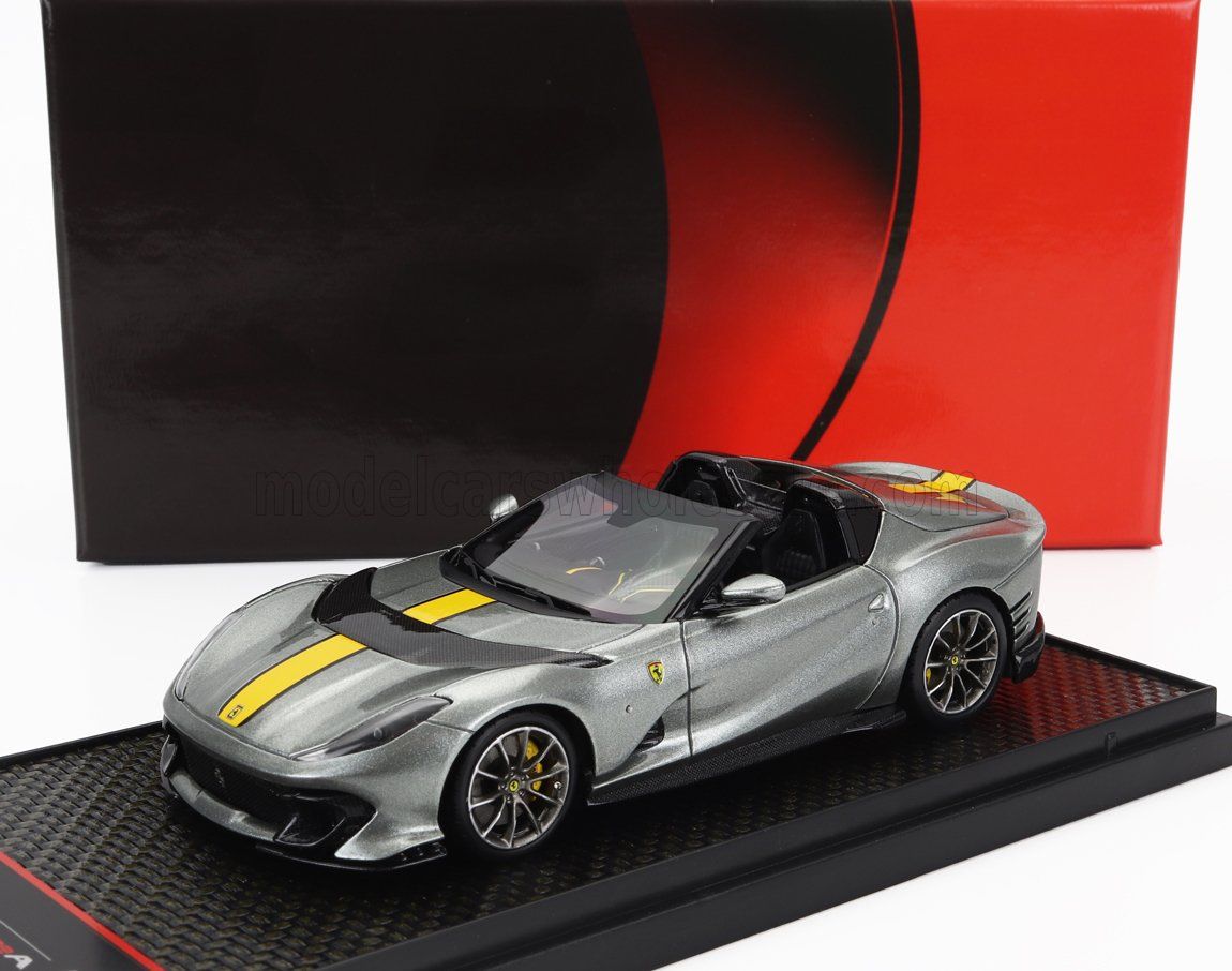 1:43 BBR - Ferrari 812 Competizione A Grigio Coburn
