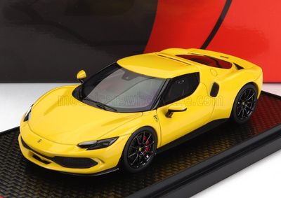 1:43 BBR - Ferrari 296 GTB Giallo Modena 1:43 BBR - Ferrari 296 GTB Giallo Modena
