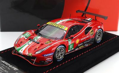 1:43 BBR - Ferrari 488 GTE LMGTE Team AF Corse wins Le Mans 2021 #51 1:43 BBR - Ferrari 488 GTE LMGTE Team AF Corse wins Le Mans 2021 #51