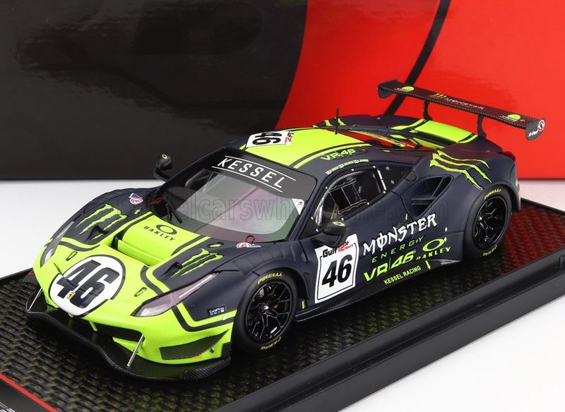 1:43 BBR - Ferrari 488 GT3 Valentino Rossi Team Kessel 1:43 BBR - Ferrari 488 GT3 Valentino Rossi Team Kessel