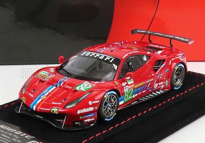 1:43 BBR - Ferrari 488LM GTE PRO Team RISI 24H Le Mans 2020 1:43 BBR - Ferrari 488LM GTE PRO Team RISI 24H Le Mans 2020