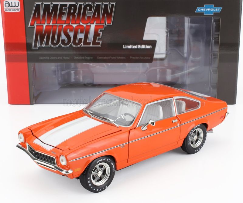 1:18 Autoworld - 1973 Chevrolet Vega GT Orange 1:18 Autoworld - 1973 Chevrolet Vega GT Orange