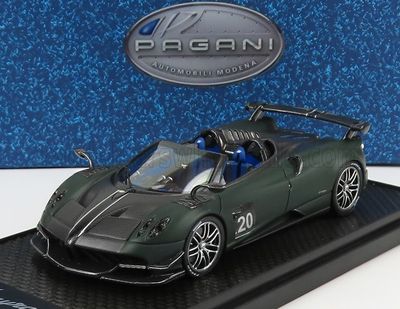 1:43 BBR - Pagani Huayra BC #200 Raodster 2017 Green Matt 1:43 BBR - Pagani Huayra BC #200 Raodster 2017 Green Matt