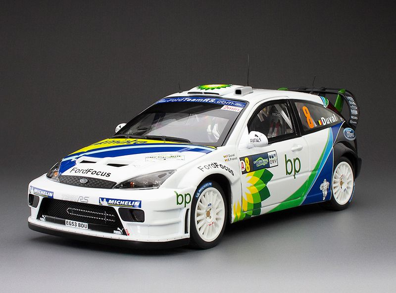 1:18 Sunstar - 2004 Ford Focus RS WRC #8 F.Duval/S.Prevot 2nd Rally Deutschland 1:18 Sunstar - 2004 Ford Focus RS WRC #8 F.Duval/S.Prevot 2nd Rally Deutschland