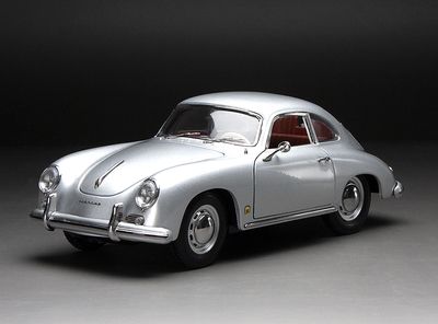 1:18 Sunstar - 1957 Porsche 356A 1500 GS Carrera GT – Silver Metallic 1:18 Sunstar - 1957 Porsche 356A 1500 GS Carrera GT – Silver Metallic