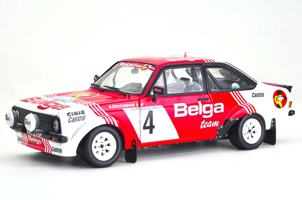 1:18 Sunstar - Ford Escort RS1800 MKII – #4 Droogmans Robert /Joosten Ronny – Lotto Haspengouw Rally 1981
