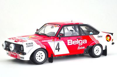 1:18 Sunstar - Ford Escort RS1800 MKII – #4 Droogmans Robert /Joosten Ronny – Lotto Haspengouw Rally 1981 1:18 Sunstar - Ford Escort RS1800 MKII – #4 Droogmans Robert /Joosten Ronny – Lotto Haspengouw Rally 1981